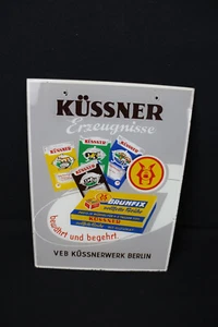 Prodotti KÜSSNER VEB KÜSSNERWERK Berlino come MAGGI - VETRO anni 50 - 23x31 cm - Foto 1 di 4