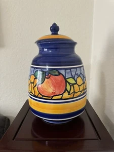 Extra Large Tall Vase Vitange Colorful Cerámicas de España - Picture 1 of 5