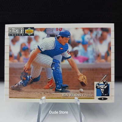 1994 Upper Deck Collector's Choice - Rick Wilkins #297 - Chicago Cubs - Image 1 of 2