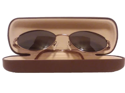 Óculos de sol Legacy armação 51 18 135 fio aro bronze oval WM 7013 LT - Imagem 1 de 4