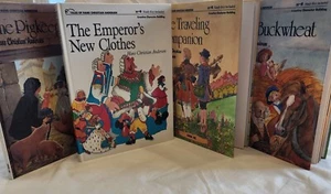 Childrens Set Of 4 Beautiful Illustrated Books 1988 by Hans Christian Andersen - Picture 1 of 10