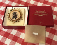 Hummel Gold Christmas Ornament Collection "Girl Ensemble" in Box