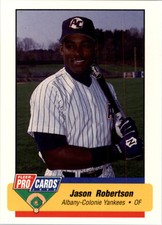 1994 Albany Yankees Fleer/ProCards #1456 Jason Robertson
