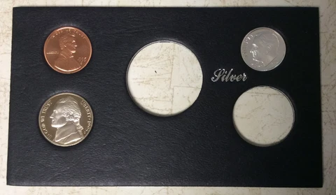 Partial US Mint Silver Proof Set(1995) Cover