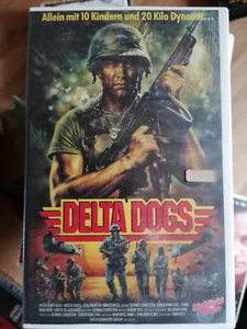 VHS RARITÄT: DELTA DOGS  (1987)  NUR AUF VHS!! - Bild 1 von 2
