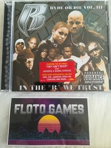 CD MUSICAL : Ruff Ryders - Ryde Or Die Vol. 3 - Rap US - Floto Games - Imagen 1 de 2