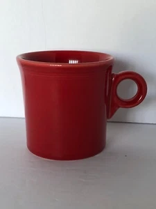 FIESTAWARE - TASSE - RINGHENKEL - ART DECO - SCHARLACHROT - Bild 1 von 4