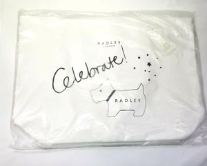 Radley Of LOndon Tote Bag Beige Schwarz Canvas Style In Neu Ungeöffnet Plastiktüte - Bild 1 von 5
