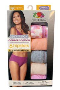 Fruit of the Loom Intimo Donna 360° Elasticizzato Alte Prestazioni Elasticizzato XL - Foto 1 di 6