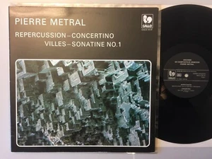RARE SWISS ONLY PIERRE METRAL PERCUSSION CONCERTINO GALLO STEREO LP - Picture 1 of 1