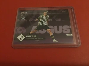 Topps Now 2023 # 01 Kenan Yildiz 🇹🇷 Rookie Juventus ⚫️⚪️ 28.07.23. 02/99 - Bild 1 von 2