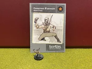 Axis & Allies Miniatures, World War II, Soviet, Communist Partisans Soldier - Picture 1 of 1