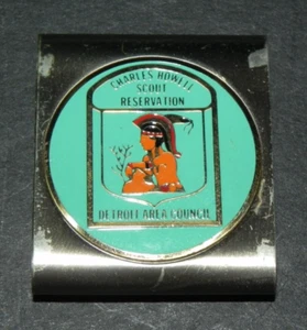 Boy Scouts ~ RESERVA CHARLES HOWELL SCOUT Bucle de Cinturón Vintage - ¡Envío Gratuito! - Imagen 1 de 4