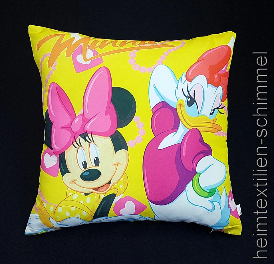 Cuscino decorativo cuscino bambini federa MINNIE MOUSE fodera cuscino cuscino bambini 42 x 42 - Immagine 1 di 1