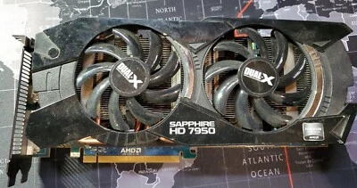 SAPPHIRE FleX Radeon HD 7950 3GB 384-Bit GDDR5 Video Graphics Card OC with Boost - Image 1 of 3