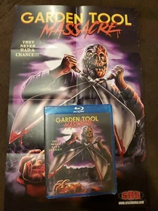 Garden Tool Massacre Bluray w/ Poster Limited 100 Copies Sold Out SRS Cinema - Picture 1 of 3