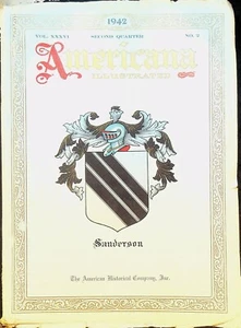 Americana Magazine 2nd Q 1942 San Francisco Samuel Crim Colonel William Fleming  - Picture 1 of 3