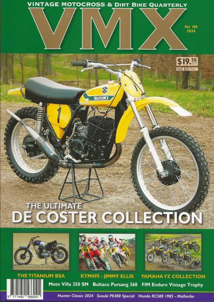 VMX Magazine 2024 Issue 100 Ultimate Decoster collection USA Seller! — 第 1/1 张图片