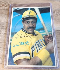 Willie Stargell Signed 1980 Topps Card Jumbo Signed  Auto Autographed Pirates - Picture 1 of 3