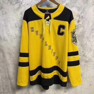 Harry Potter Hockey Trikot Hufflepuff Seeker BoxLunch Quidditch gelb M 23x29 - Bild 1 von 11