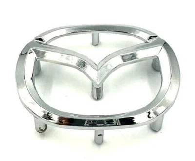 Steering Wheel Emblem with Pins For MAZDA 3 2 6 Cx5 Cx3 - Image 1 of 4