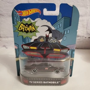 Hot Wheels Batman Classic TV SERIES BATMOBILE HW Retro Entertainment 1:64 DJF46 - Picture 1 of 6