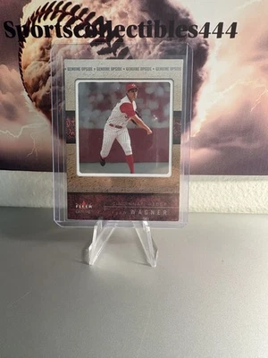 Ryan Wagner 2003 Fleer genuino inserción invertida 587/1000 Cincinnati Reds Foto 1 de 2