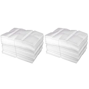 Set of 2 Shockproof Bag Packing Foam Packaging Supplies for Moving Pouches - Picture 1 of 12