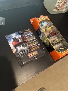 matchbox cars Coffee Cruisers And Jada Toy Back To The Future Set - Great Gift - Picture 1 of 4