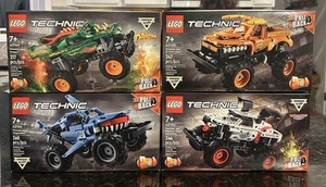 💥🔥Lego Technic: 4 Stück Monster Jam 42134 42135 42149 42150 - NEU - Bild 1 von 2