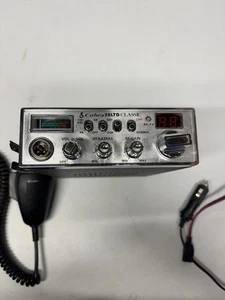 Cobra 25 LTD Classic 40 Channel with Microphone And Power Cord! Works - Picture 1 of 3