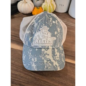 New Mexico State Aggies digital tarnfarbene Truckermütze Kappe College Kopfbedeckung Herren - Bild 1 von 4
