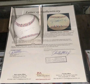 Roy Halladay Phillies Blue Jays Salón de la fama firmado Rawlings 2010 All Star Ball JSA - Imagen 1 de 8