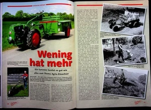 Schlepper Post 03/2014 Agria Einachser in einer seltenen Vorstellung auf 3 Seite - Bild 1 von 2