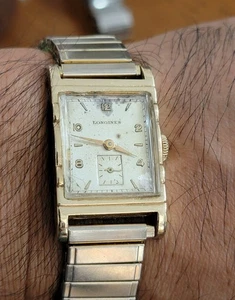 10k Gold Filled Longines Men's Manual  Watch Cal. 9L  17 Jewels 1950s - Picture 1 of 7