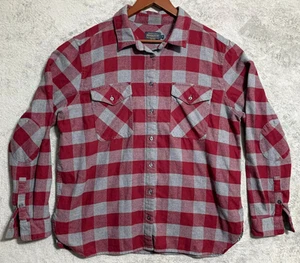 Vintage Pendleton Loop Collar Flap Pocket Board Shirt Button Down Sz XL Wool - Picture 1 of 13