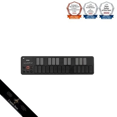KORG MIDI Keyboard nanoKEY2 DTM/25 Keyboard/Compact/Controller/USB/Bus - Image 1 of 4