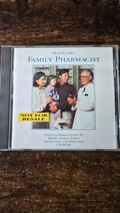 Mayo Clinic Family Pharmacist Medications First Aid Early Detection CD-Rom - Afbeelding 1 van 4