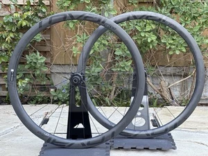 545£ Roval Rapide CL 40 Carbon Laufradsatz Shimano 11 Naben Steckachse Drahtreifen Mavic - Bild 1 von 16