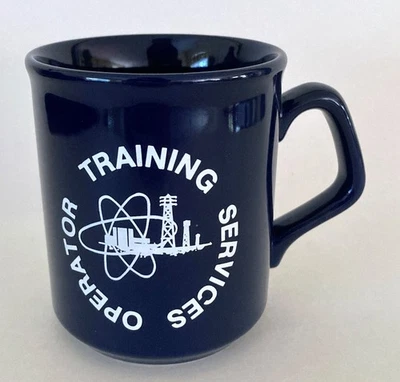 General Electric Nuclear OPERATOR TRAINING SERVICE Mug Cup GE Made in England EC - Image 1 of 4