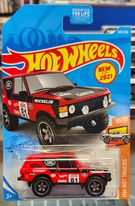 Hot Wheels HW Hot Trucks 10/10 Range Rover Classic in Red 245/250 - Picture 1 of 3