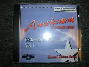 Technics KN Keyboard Software Americana Organ Rhythms Vol. 1 - Foto 1 di 1