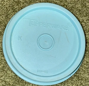 Tupperware Lid 201 Round Green - Picture 1 of 3