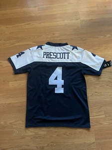 Dak Prescott Dallas Cowboys NFL Nike Blue On Field Jersey Men’s Size Small #4 - Picture 1 of 6