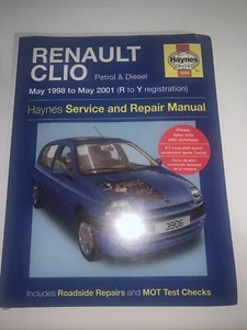 Renault Clio Haynes Manual 1998-01 1.2 1.4 1.6 Petrol 1.9 (sealed) - Picture 1 of 4