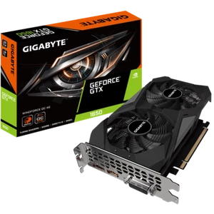 Gigabyte GeForce GTX 1650 D6 OC 4GB GDDR6 GV-N1656WF2OC-4GD PCI-E Grafikkarte - Bild 1 von 5