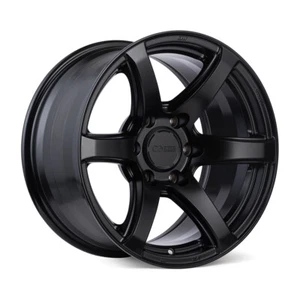 ENKEI Cyclone 16X8 6X139.7 Offset 0 Gloss Black with Milled Spokes (Qty of 1) - Picture 1 of 2