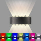 RGB Wodoodporne kinkiety LED Góra / Dół Nowoczesny kinkiet Lampa zewnętrzna / wewnętrzna Drzwi