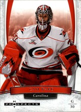 2007-08 Hot Prospects Carolina Hurricanes Hockey Card #13 Cam Ward