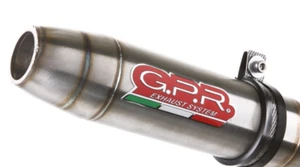 HONDA CBR300R 2014/16 SILENCER STAINLESS DEEPTONE BY GPR SILENCER ITALY - Picture 1 of 6